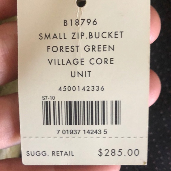 NWT - Small Cole Haan Zip Bucket purse - Picture 7 of 7